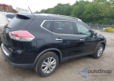 2016 Nissan Rogue Sv из США, поврежденный, VIN KNMAT2MV8GP622120